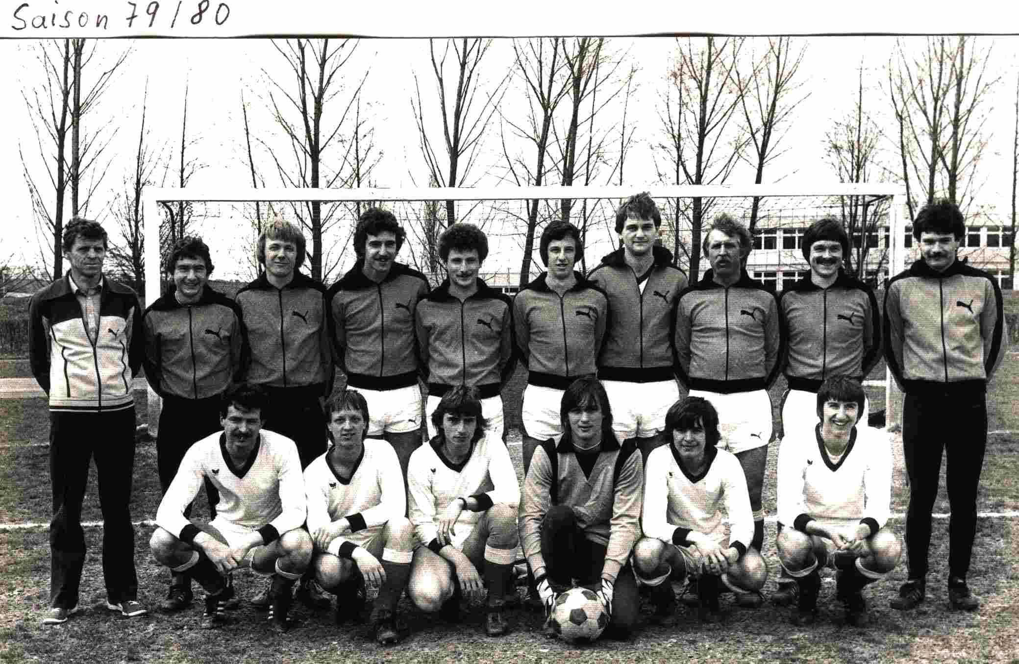 1.Mannsch.1980 Trainer Eckart Burgert