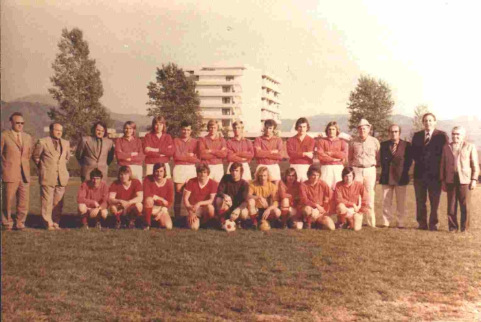 1.Mannsch.1973 Aufsteiger in A Klasse ( Bez.Liga )